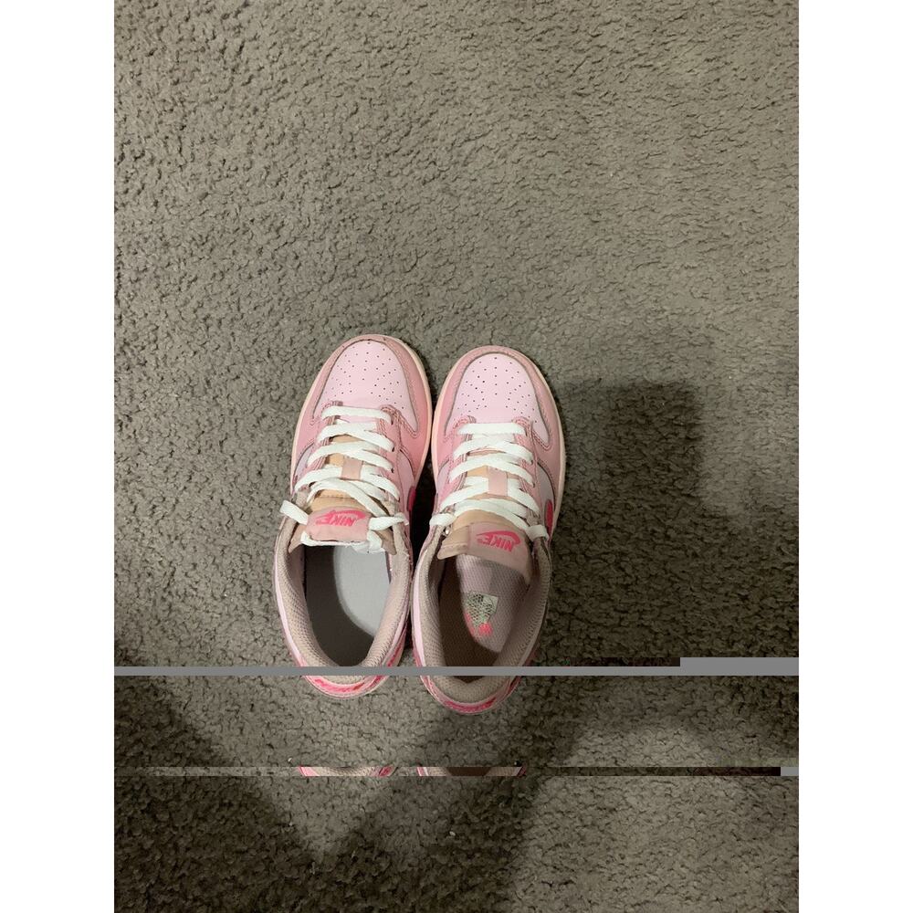 Size 13c-Nike Dunk Low "Triple Pink" PS Kids Athletic Sneakers DH9756-600 - Picture 4 of 7
